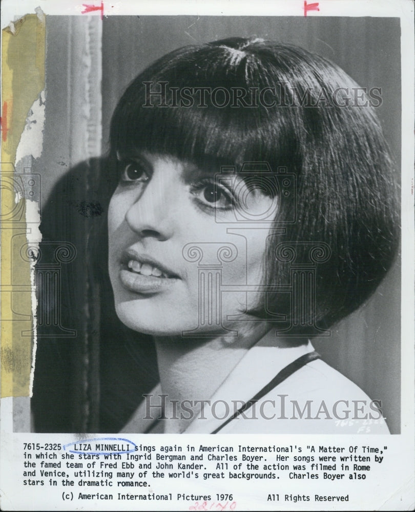 1976 of Liza Minnelli in &quot;A Matter of Time&quot; - Historic Images