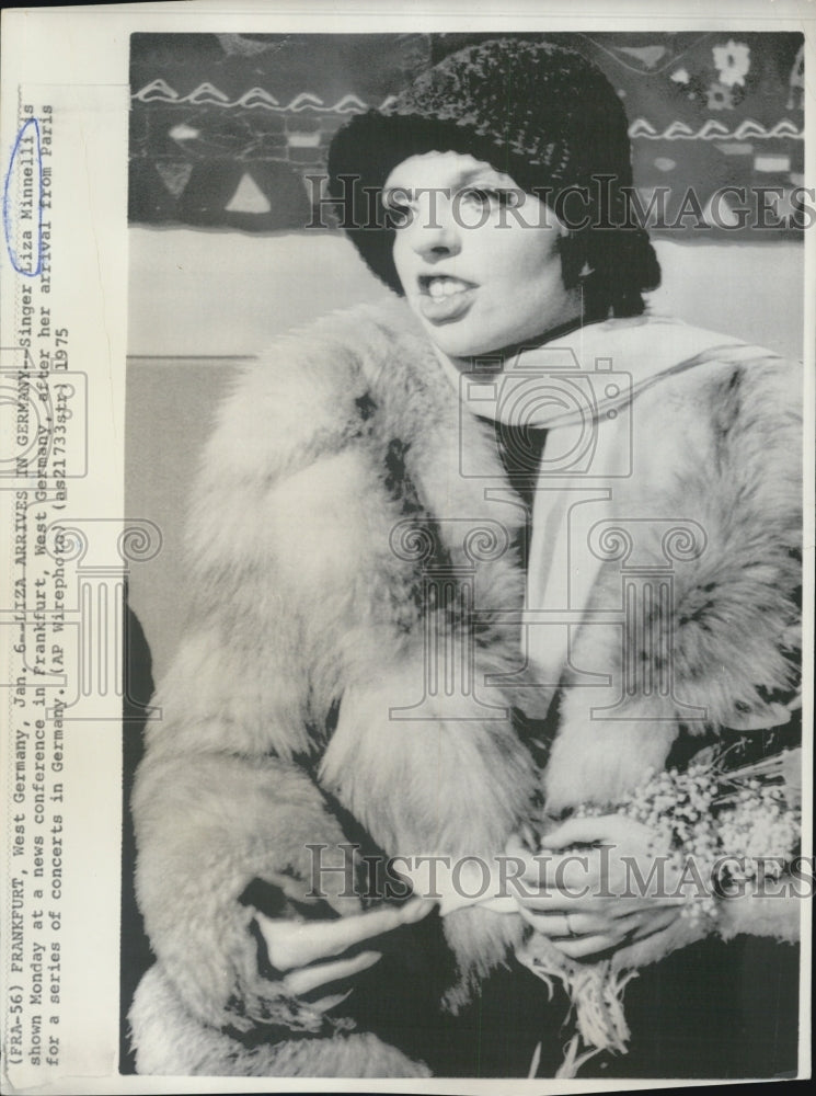 1975 Liza Minnelli/American Actress/Singer - Historic Images