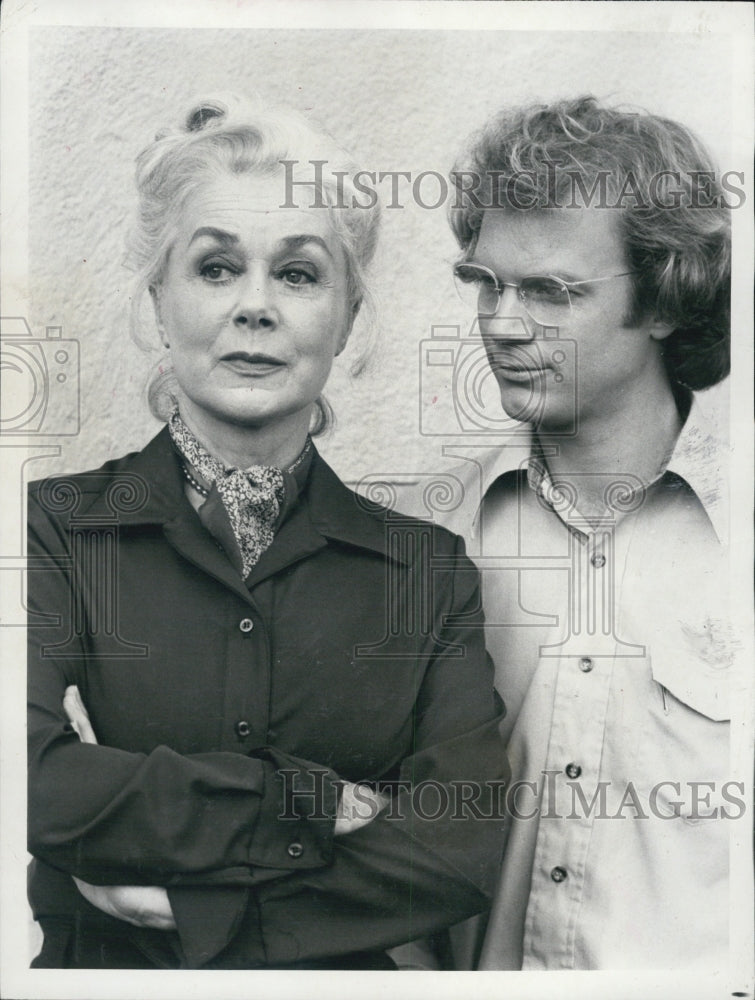 1979 Press Photo Actors James Stephens And June Havoc Star In &quot;The Paper Chase&quot; - Historic Images