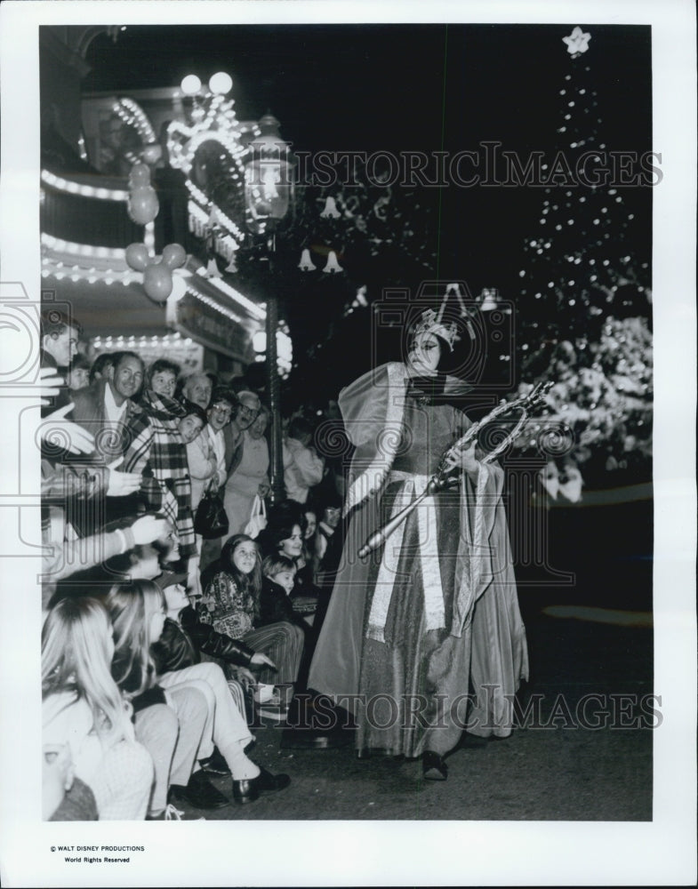 1972 Queen from Snow White at Disneyland. - Historic Images