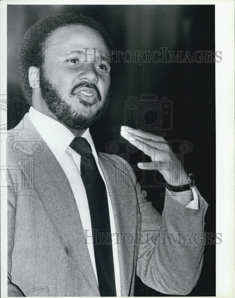 1986 Press Photo Martin Luther King III - Historic Images