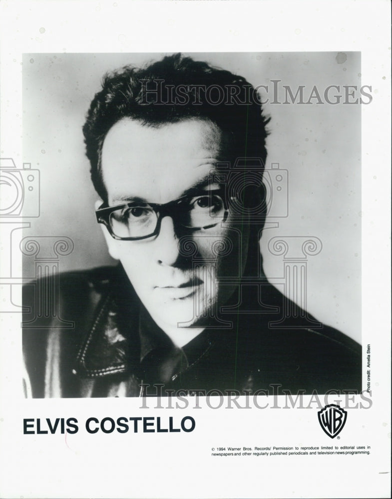 1994 Press Photo Elvis Costello, Singer - Historic Images