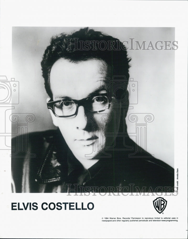 1994 Press Photo Elvis Costello Musician - Historic Images