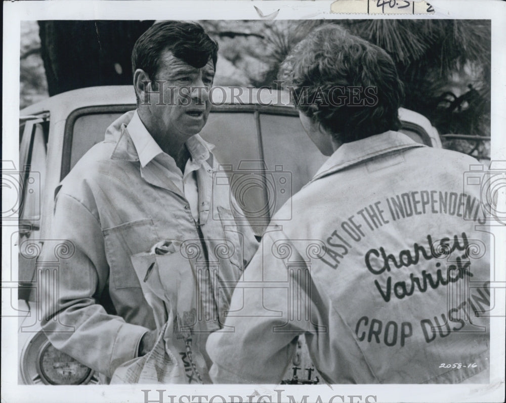 1973 Walter Matthau Is Bank Robber In Charley Varrick - Historic Images