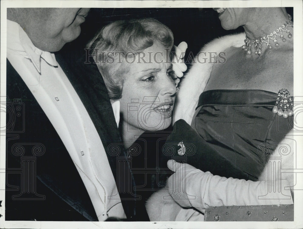 1960 Mrs John Davis Lodge Wife Of US Amb to Spain Sneaks A Peek - Historic Images