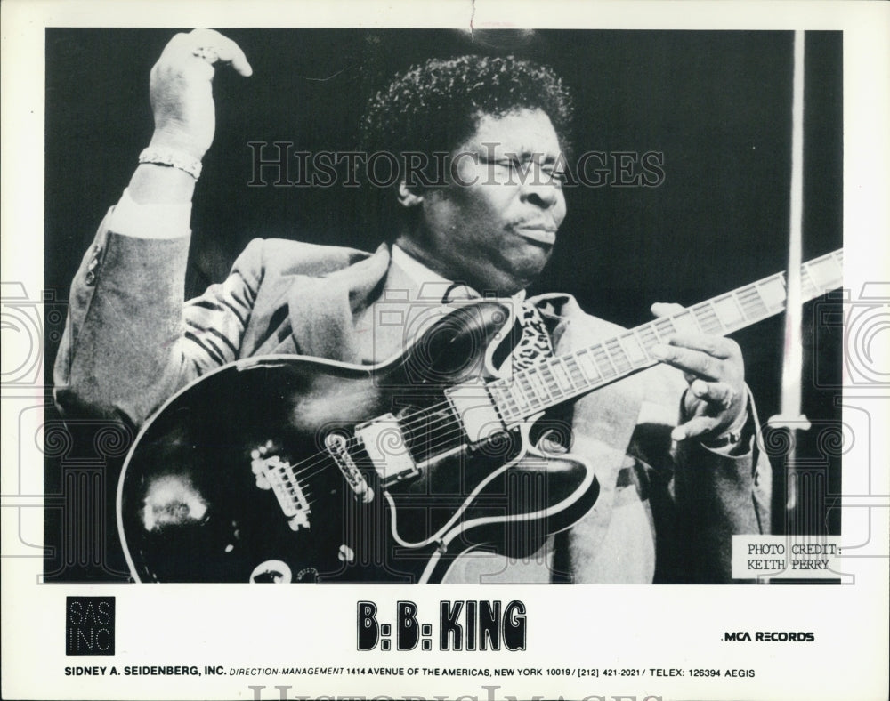 Press Photo B.B. King - Historic Images