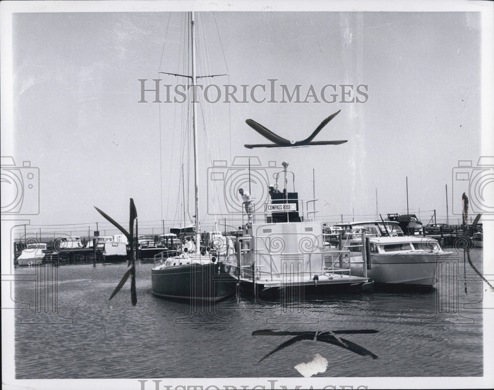 1965 Press Photo Lake St. Clarir boat test. - RSG17847 - Historic Images