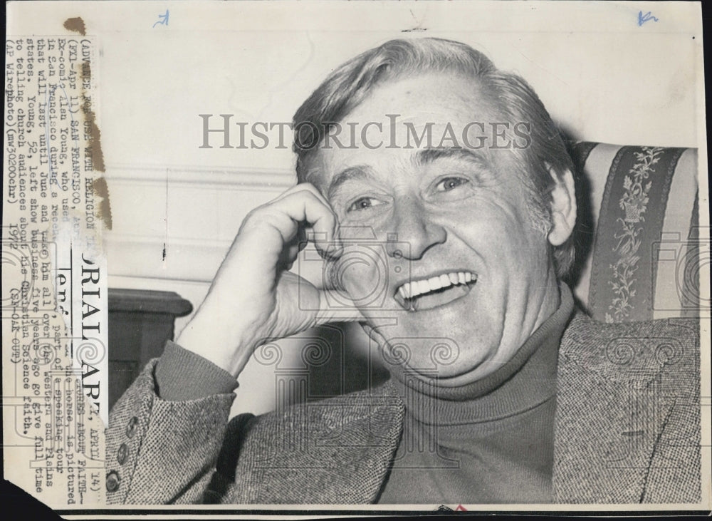 1972 Alan Young - Historic Images