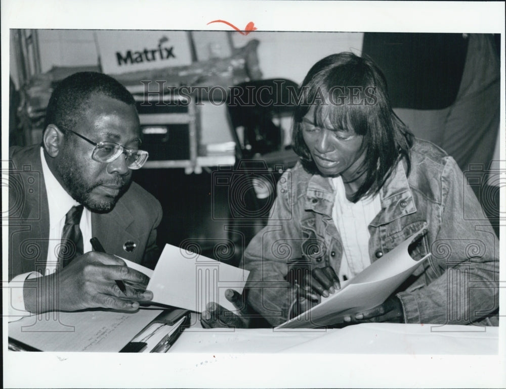 1934 Robert D. Whitfield of CHA Ruddie Mins Chicago housing-Historic Images