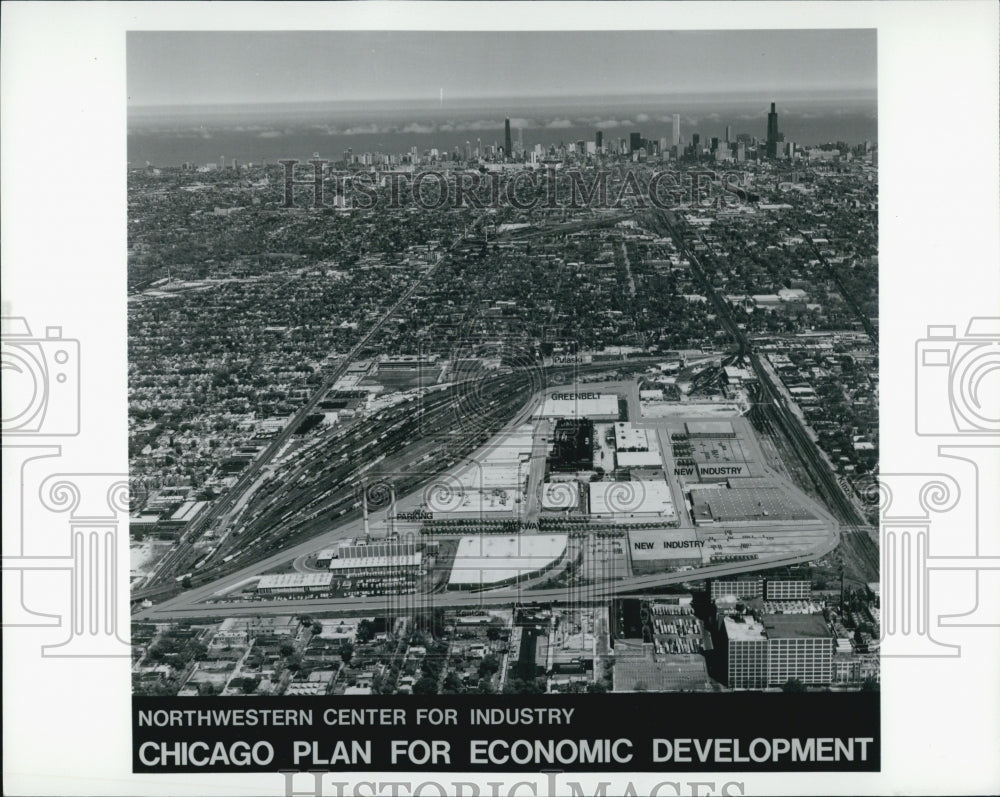 1978 Chicago Plan For Economic Development Northwestern Center - Historic Images