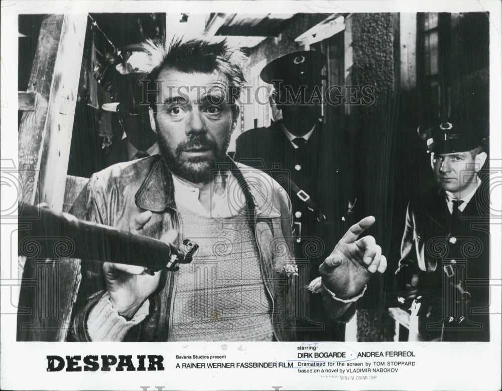 1978 Depair Dirk Bogarde Andrea Ferreol Actor Film - Historic Images