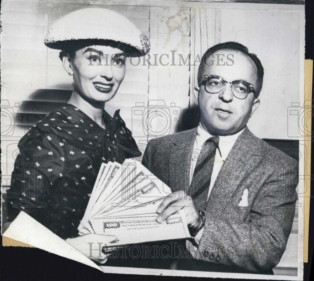 1957 Ann Blyth/Actress/Singer/Benjamine Chaney/Auditor - Historic Images