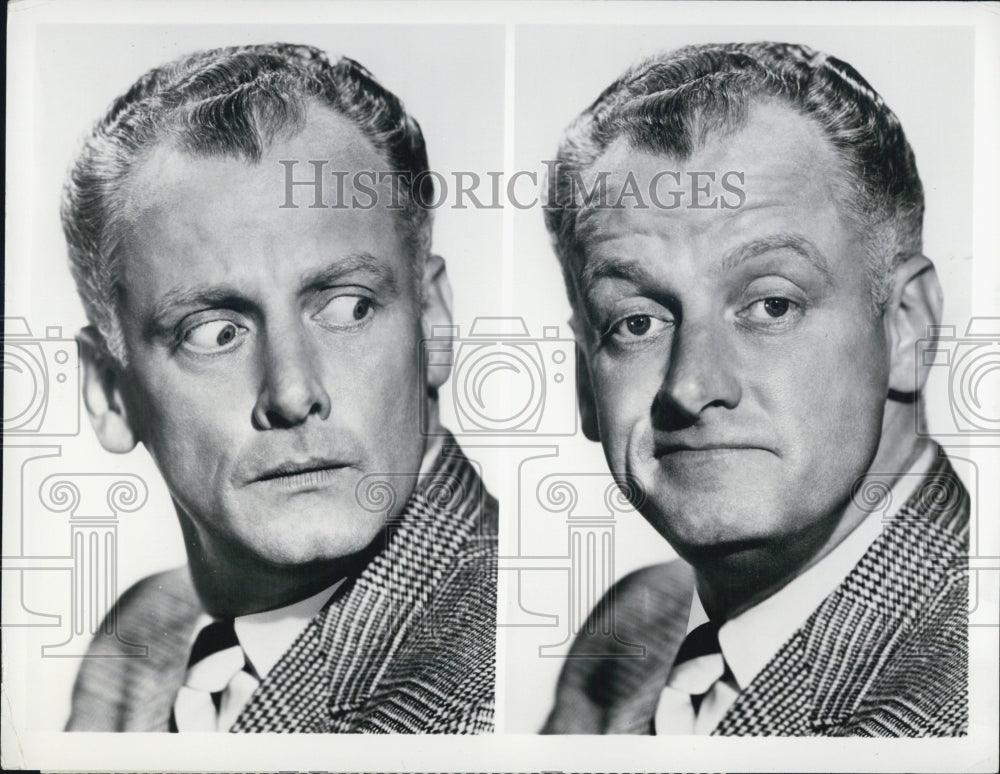 Press Photo Art Carney Show Actor Comedian Small World Revue Episode Comedy - Historic Images