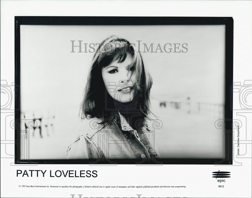 1995 Press Photo Patty Loveless - Historic Images