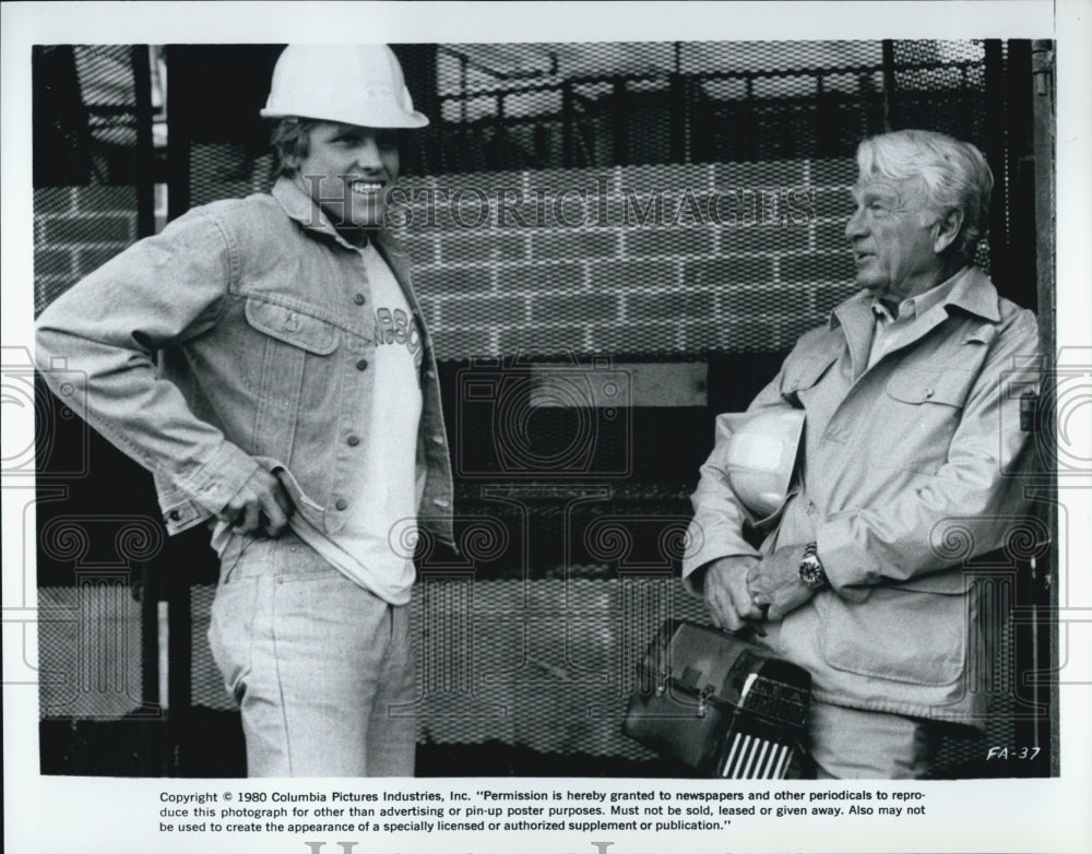 1980 Press Photo Eddie Albert - Historic Images