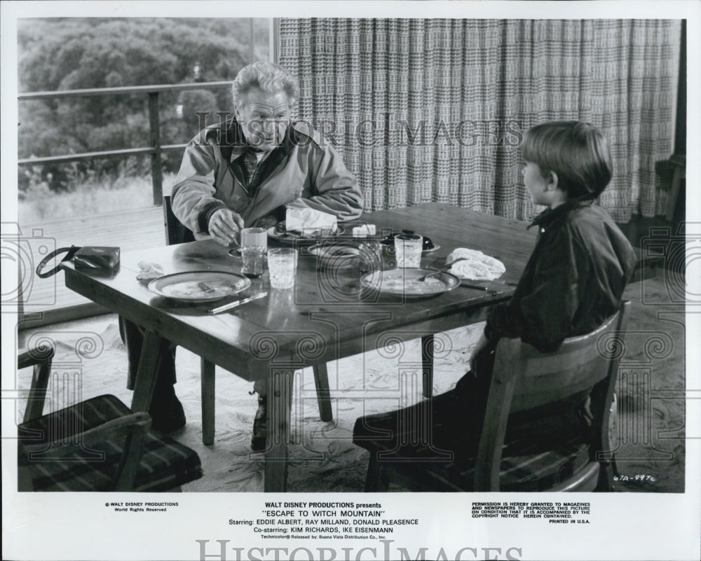 1975  Eddie Albert in &quot;Escape to Witch Mountain&quot; - Historic Images