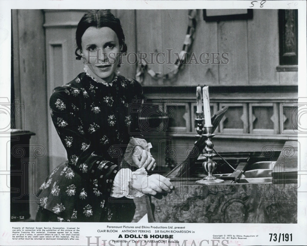 1973 Claire Bloom in &quot;A Doll&#39;s House&quot; - Historic Images