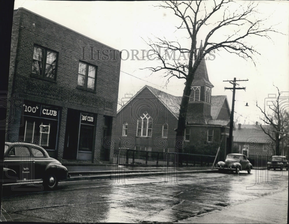 1944 100 club which got a liquor license has stirred protest - Historic Images