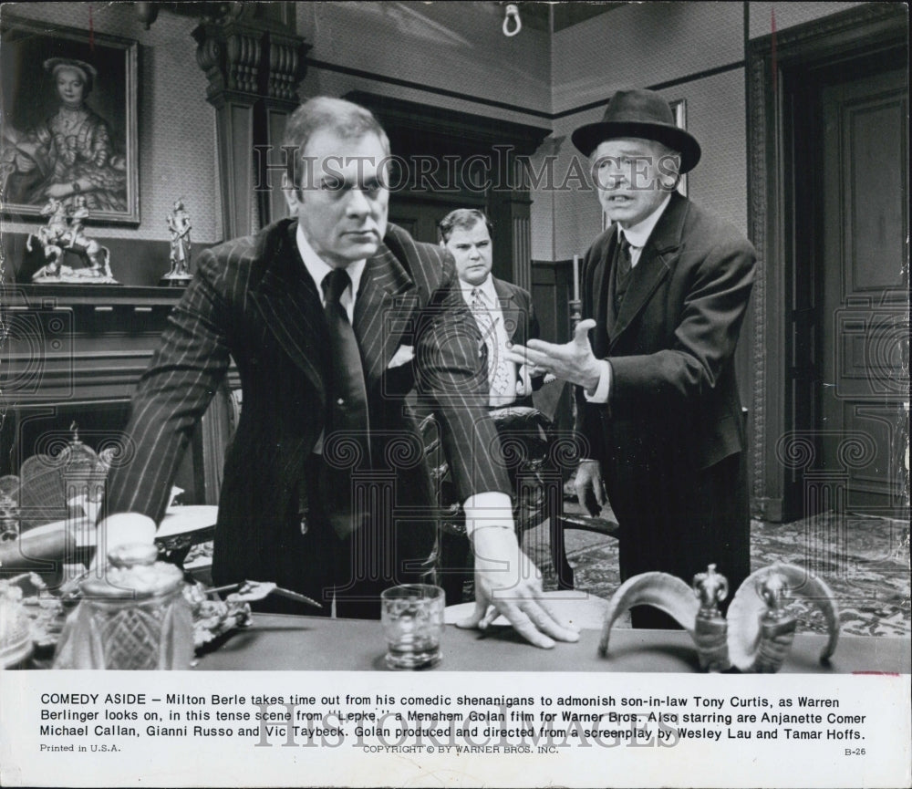 1975 Milton Berle in &quot;Lepke&quot; - Historic Images