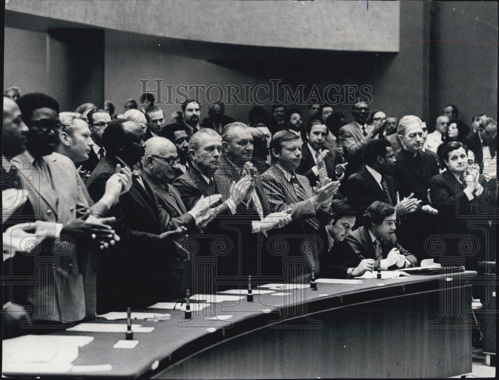 1972 Community Police Relation City Council Special Meeting - Historic Images