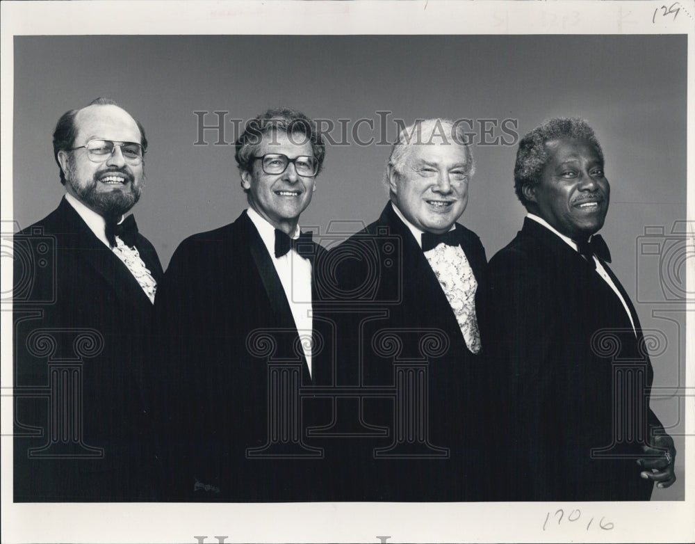 1995 Press Photo Norm Borrow Quartet - Historic Images