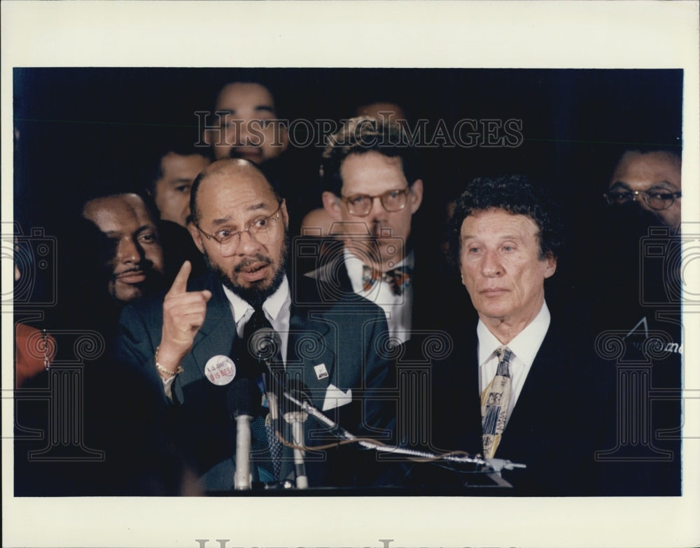 1998 Press Photo Archer & Ilitch politician - Historic Images