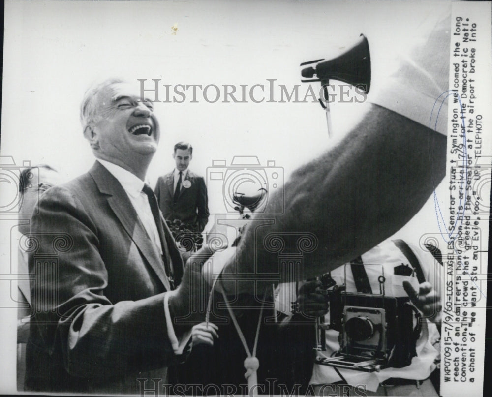 1960 Senator Stuart Symingon Democratic National Convention - Historic Images