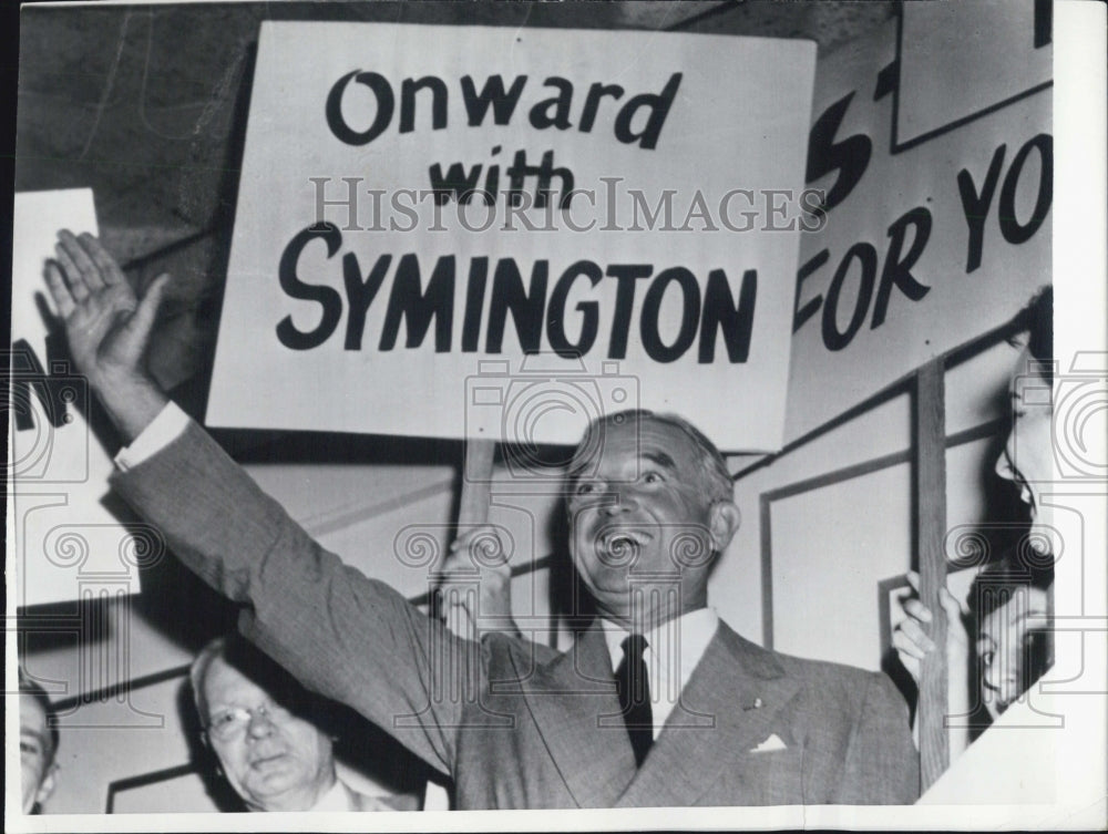 1956 of Missouri Sen. William Symington wins delegation - Historic Images