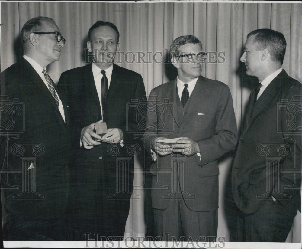 1961 Dr. Harold C Case/Dr. Nathan Pusey/George Izenour/H Stubbins Jr - Historic Images