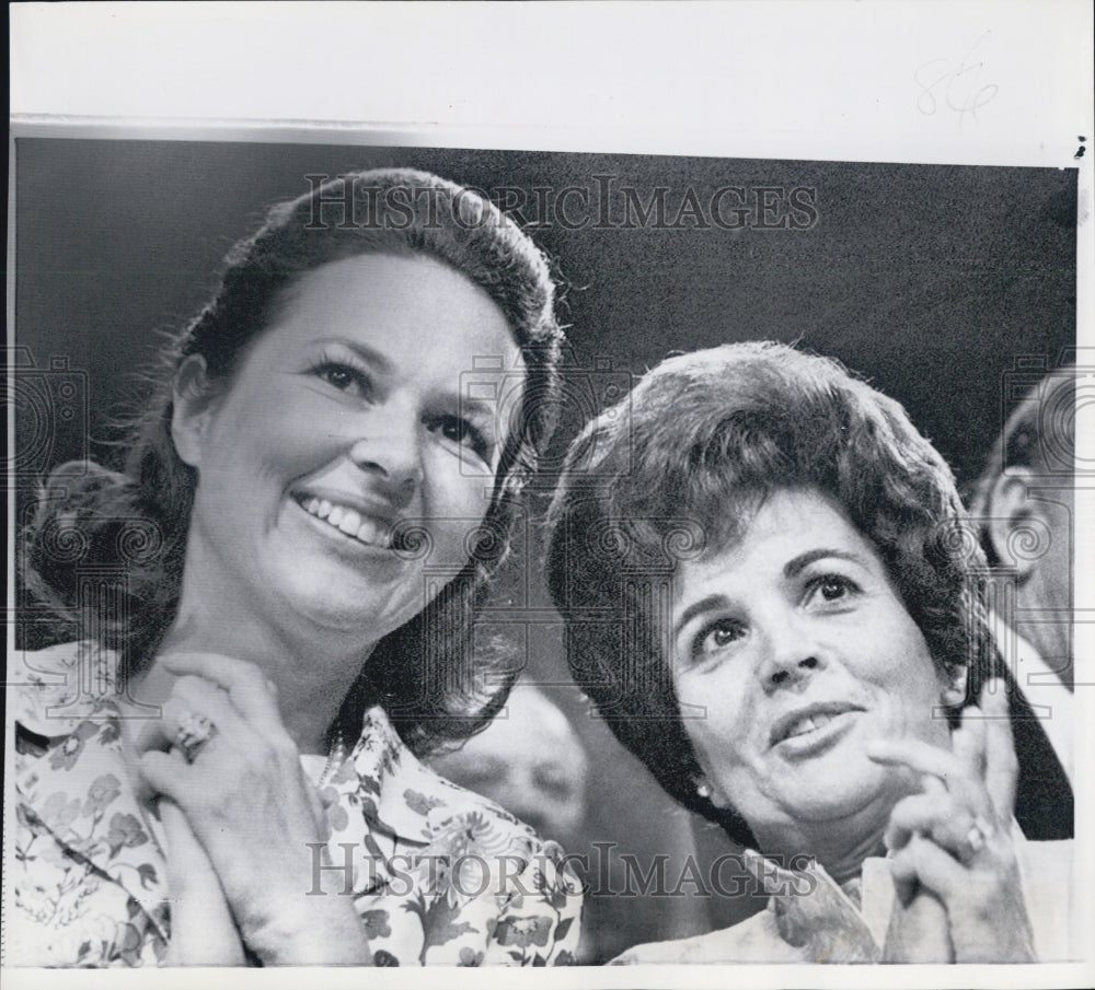 1972 Mrs. Spiro T. Agnew daughter Pam DeHavilland - Historic Images