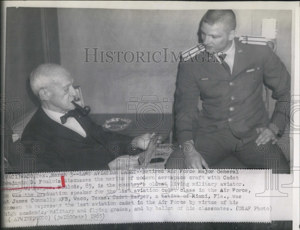 1965 Maj Gen Benjamin D Foulois - Historic Images