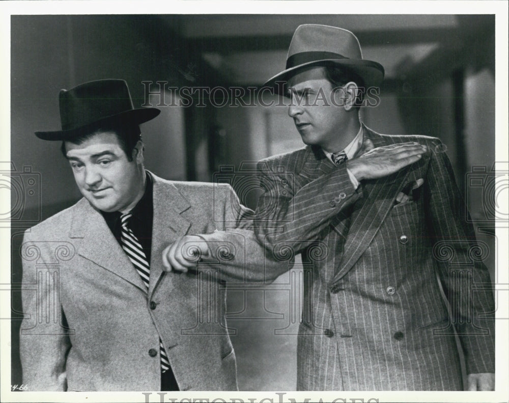 1985 Press Photo Bud Abbott/Lou Costello/Comedian/Actor - Historic Images