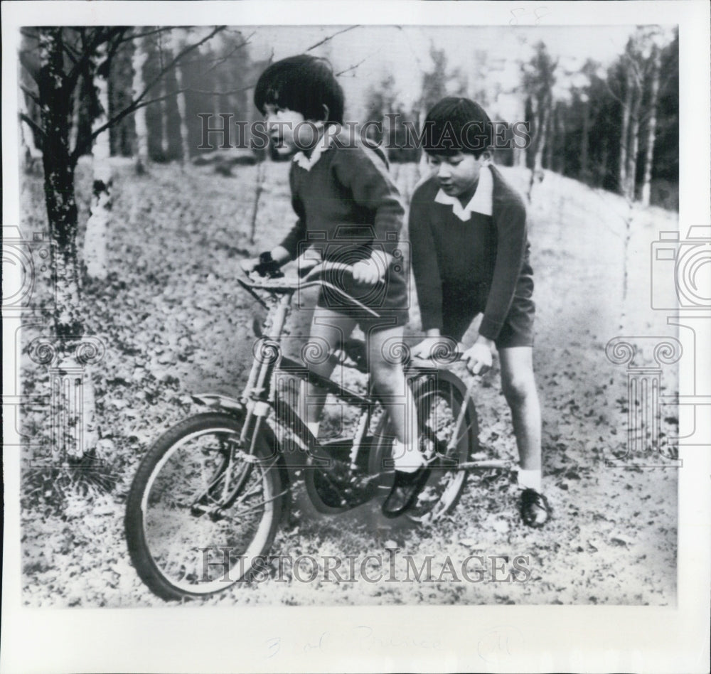 1969 Prince Aya and Prince Akihito of Japan. - Historic Images