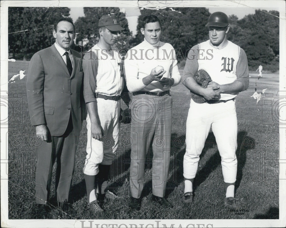 1968 Robert Woolf Richie Wanless Jose Santiago Pete Varney Baseball - Historic Images