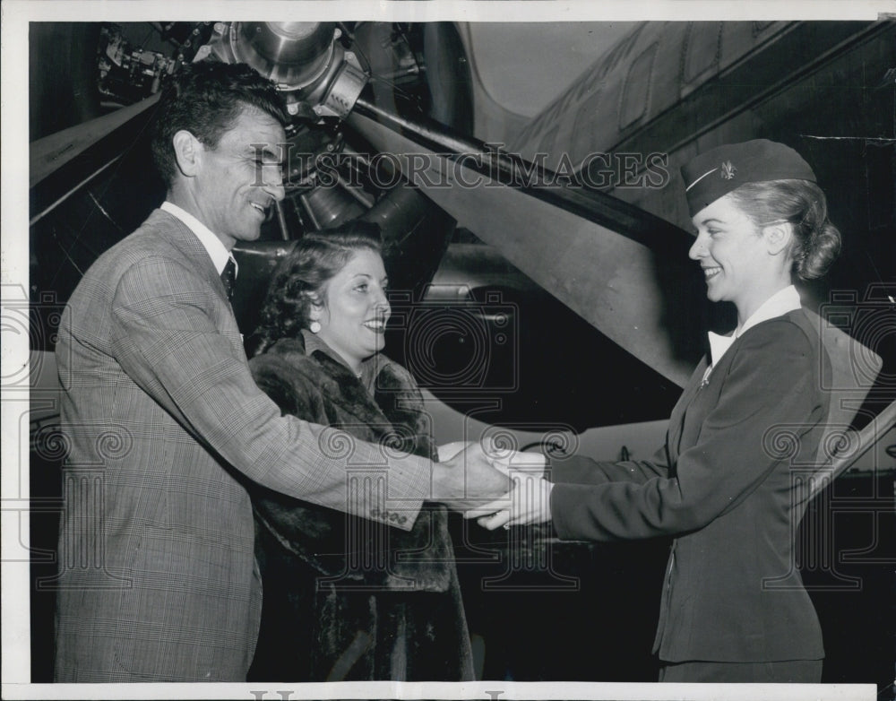 1955 Reinaldo Gorno Argentina Long Distance Runner American Airlines - Historic Images