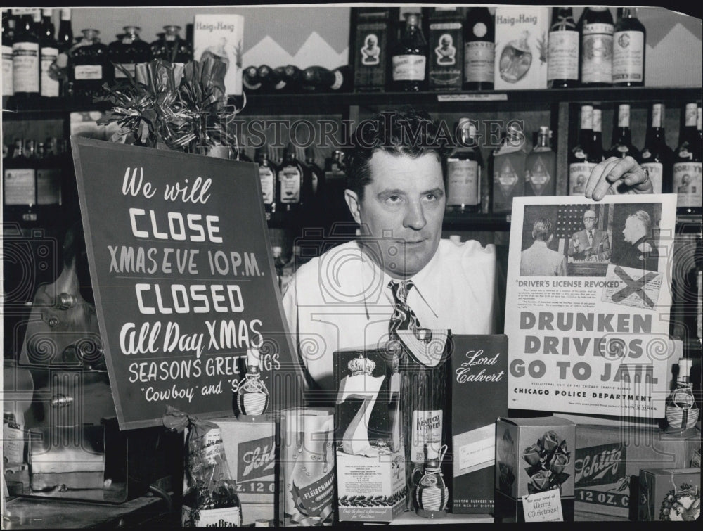 1949 Cletus Cowboy O&#39;Rourke Auto Race Driver - Historic Images