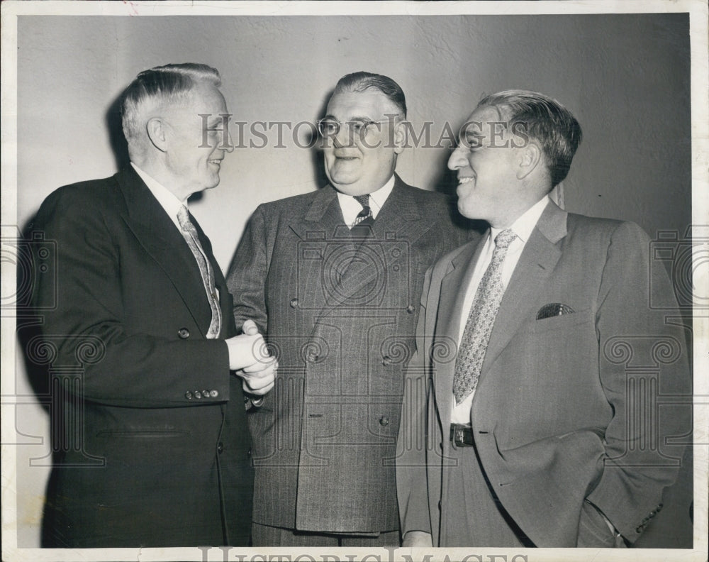 1953 of Lt. John Olson appointed Chief of States Attorney Police - Historic Images