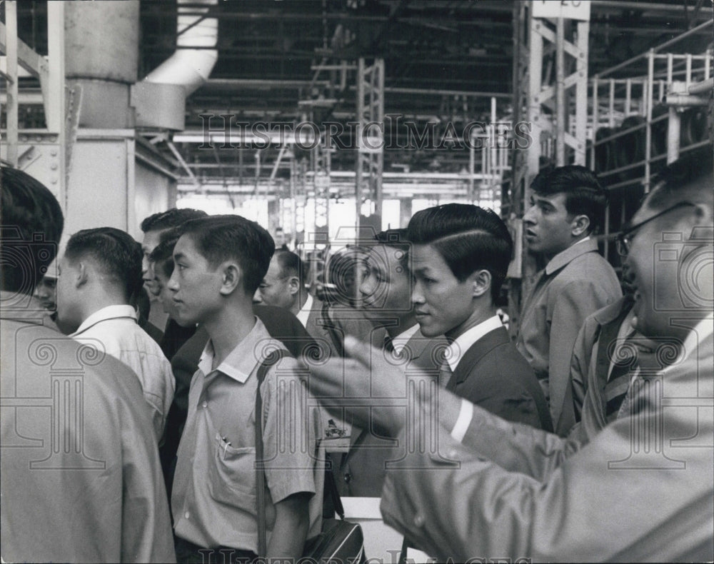 1965 Foreigners get technical training in Japan - Historic Images