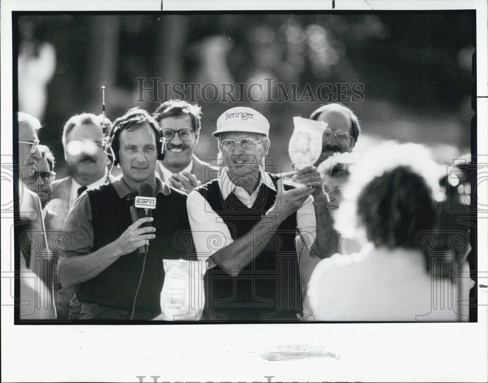 1991 Press Photo Bob Charles/Golf - Historic Images