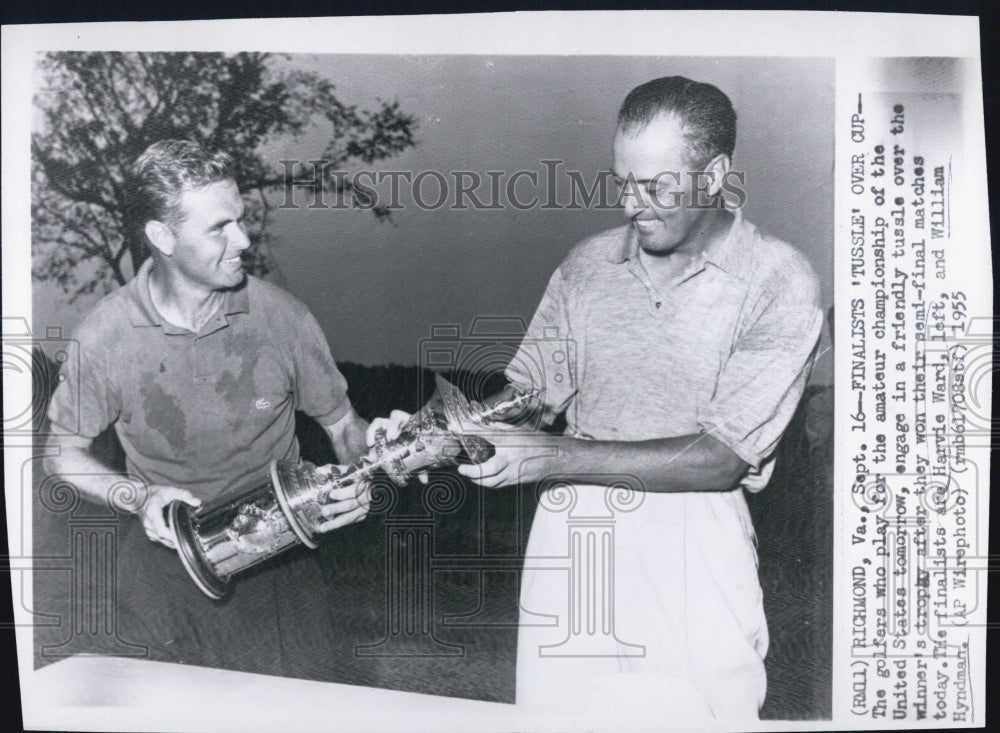 1955 Friendly Tussle For the amateur championship - Historic Images