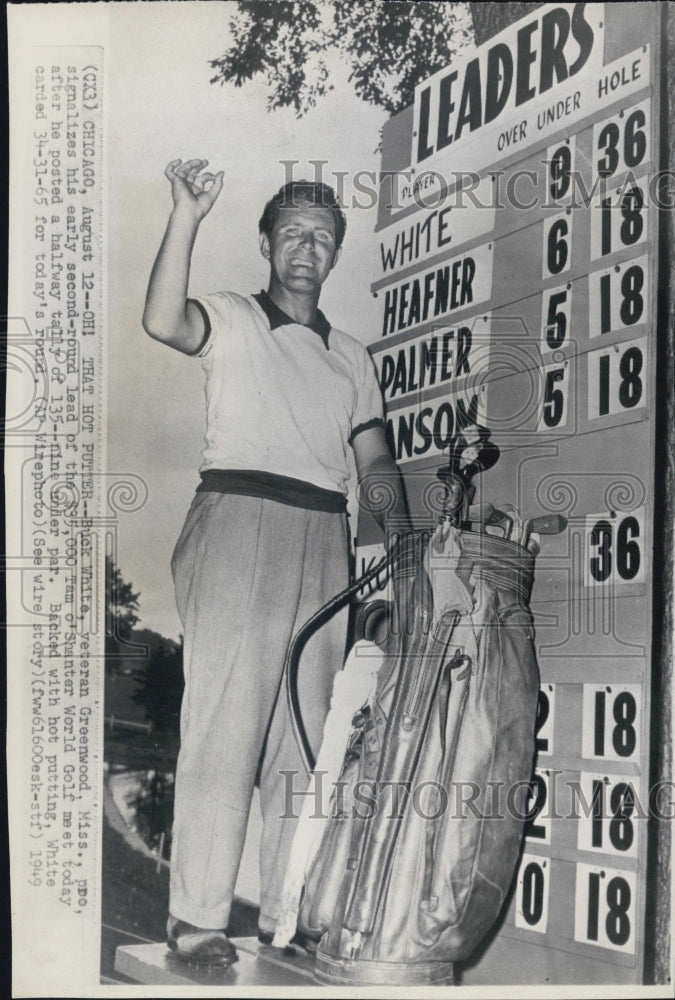 1949 That hot putter Buck white. - Historic Images