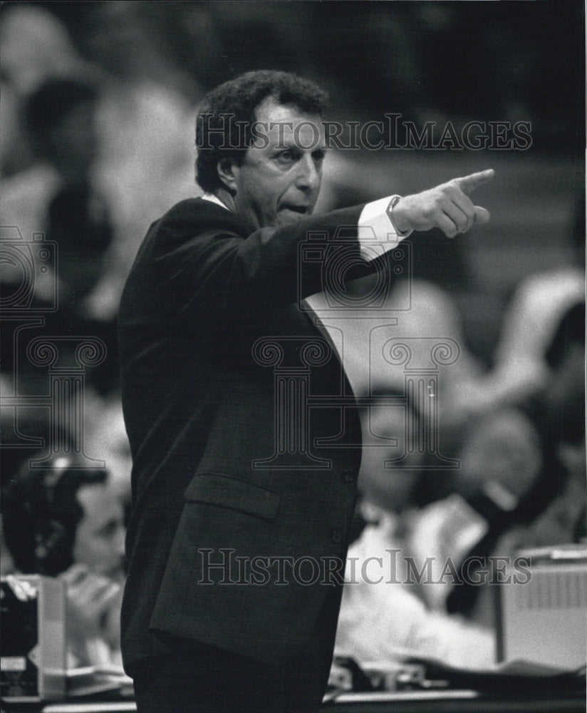 Press Photo Miami Heat Coach Ron Rothstein - Historic Images
