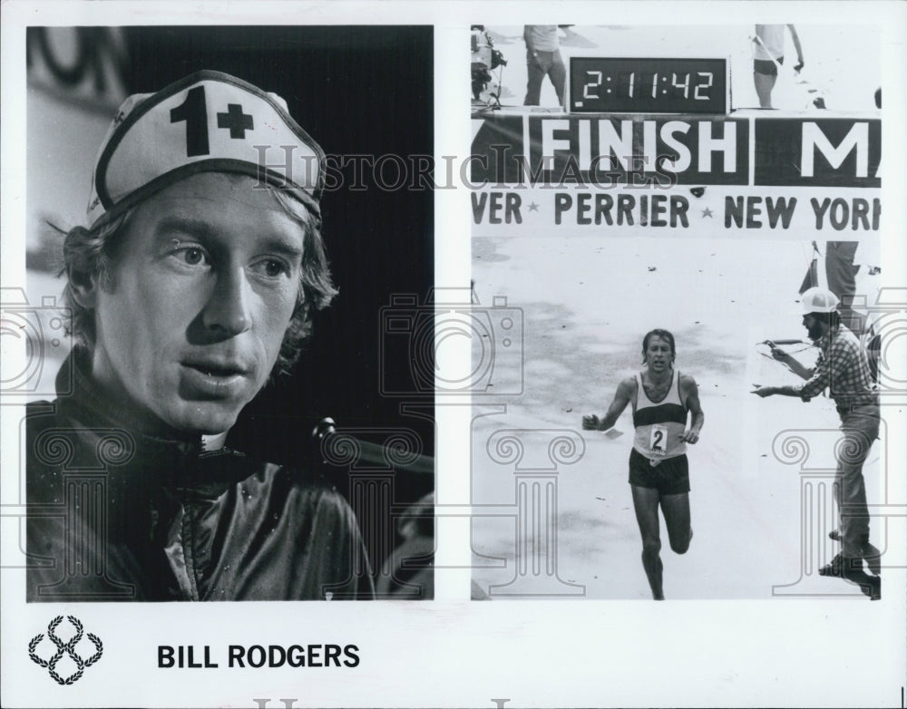 1982 Press Photo Bill Rodgers Runner - Historic Images