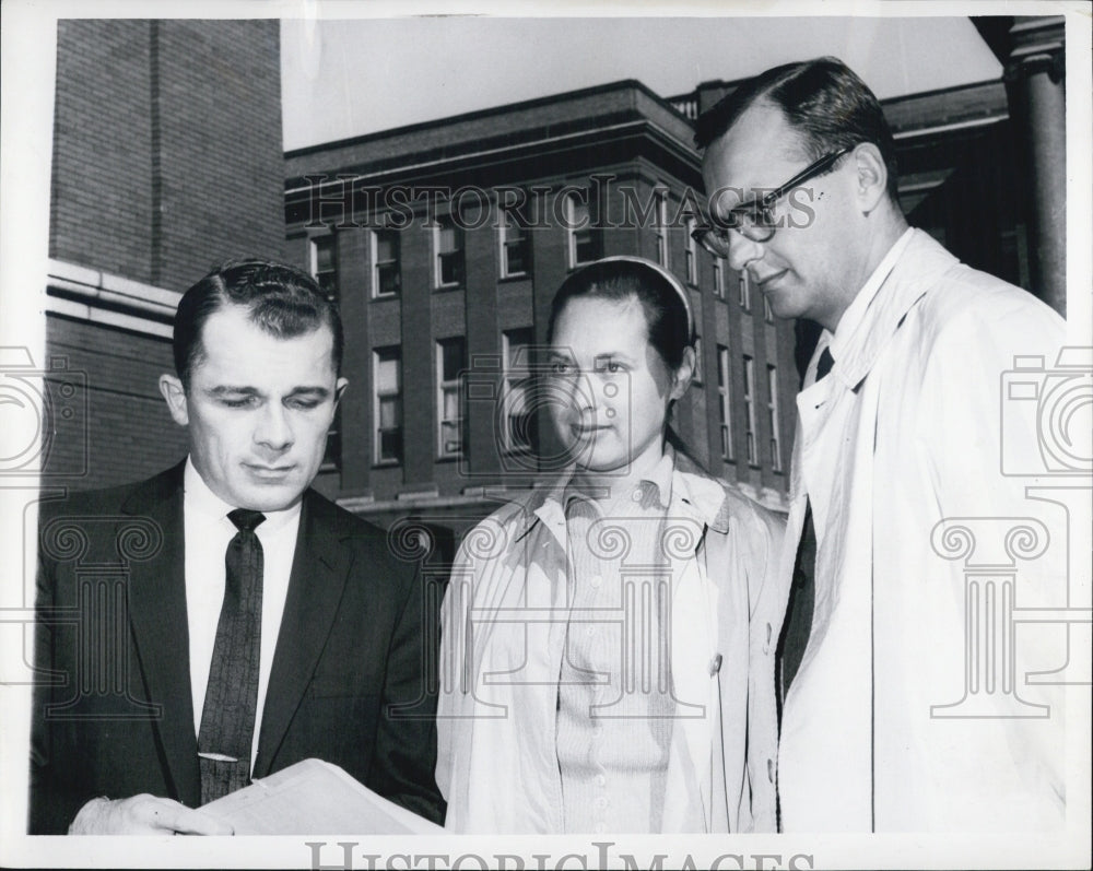 1961 Press Photo Dr Joseph Kreplick &amp; Wife Ruth - Historic Images