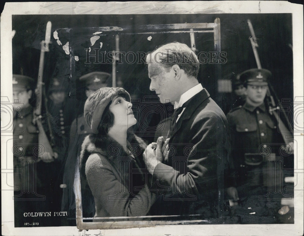 Press Photo Patsy Ruth Miller and Conrad Nagel in Name The Mani - Historic Images