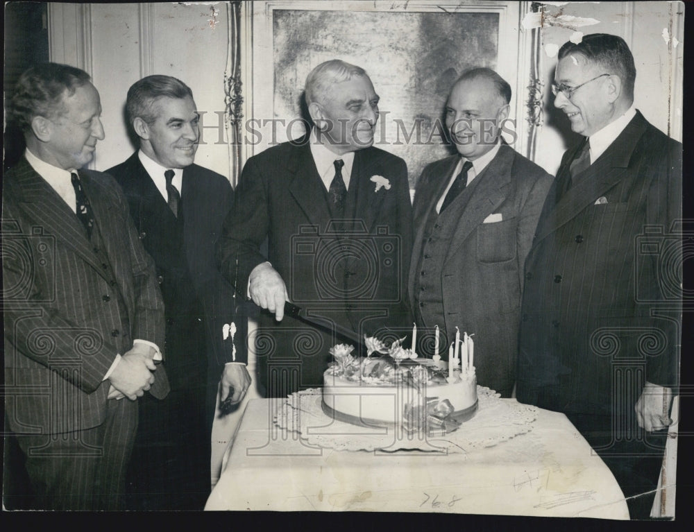 1943 Press Photo Union League Club - Historic Images