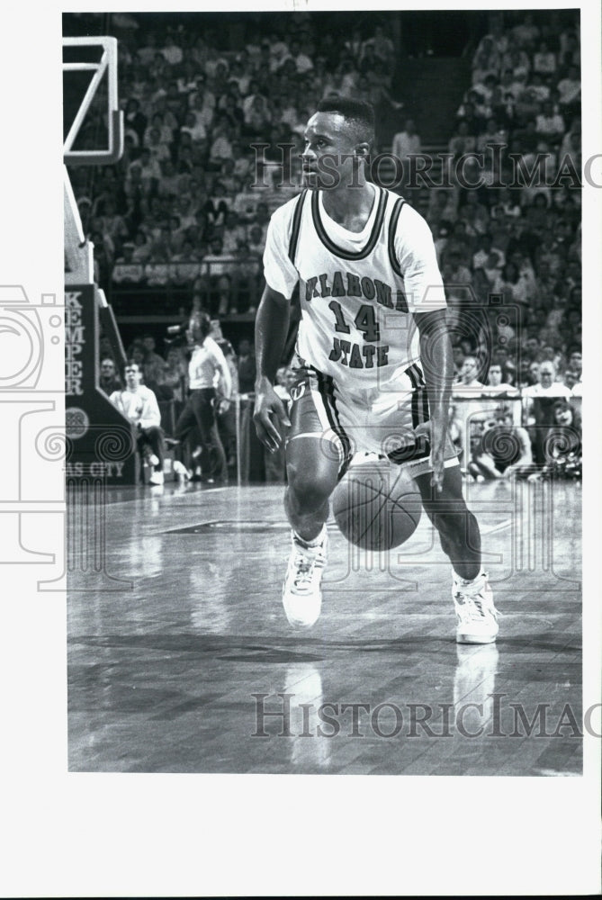 Press Photo Darwyn Alexander of Oklahoma State - Historic Images