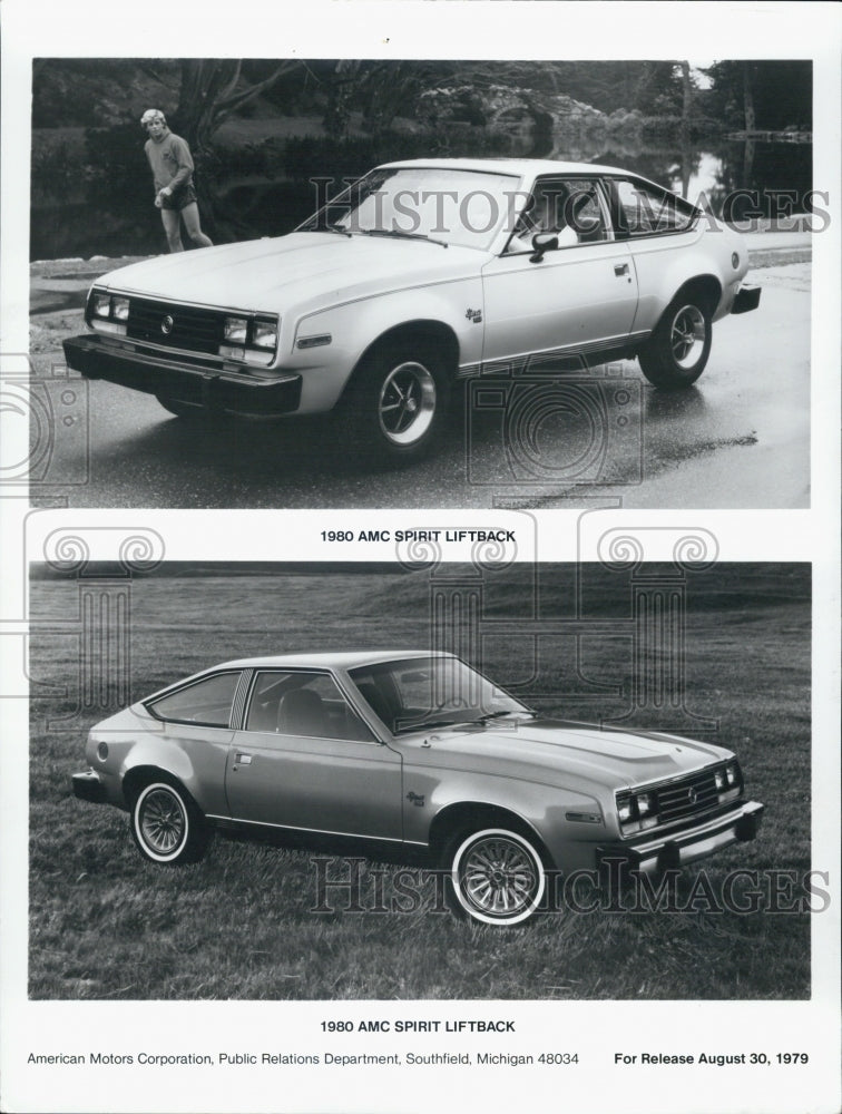 1979 Press Photo 1980 AMC Spirit Liftback Car - Historic Images