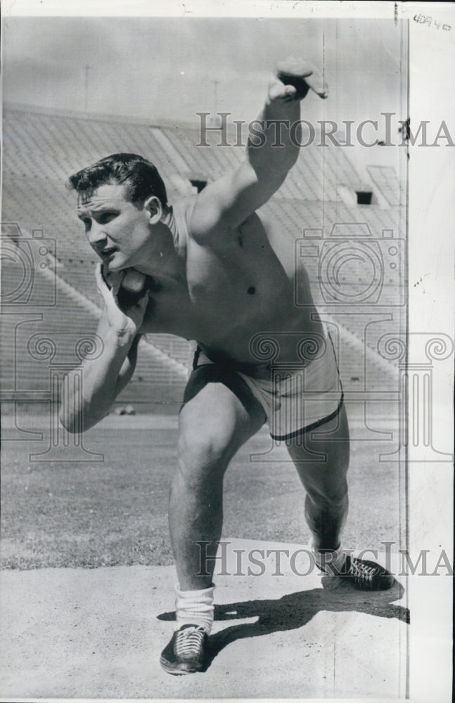 1953 Perry O"Brien, University of Southern California, world shot - Historic Images