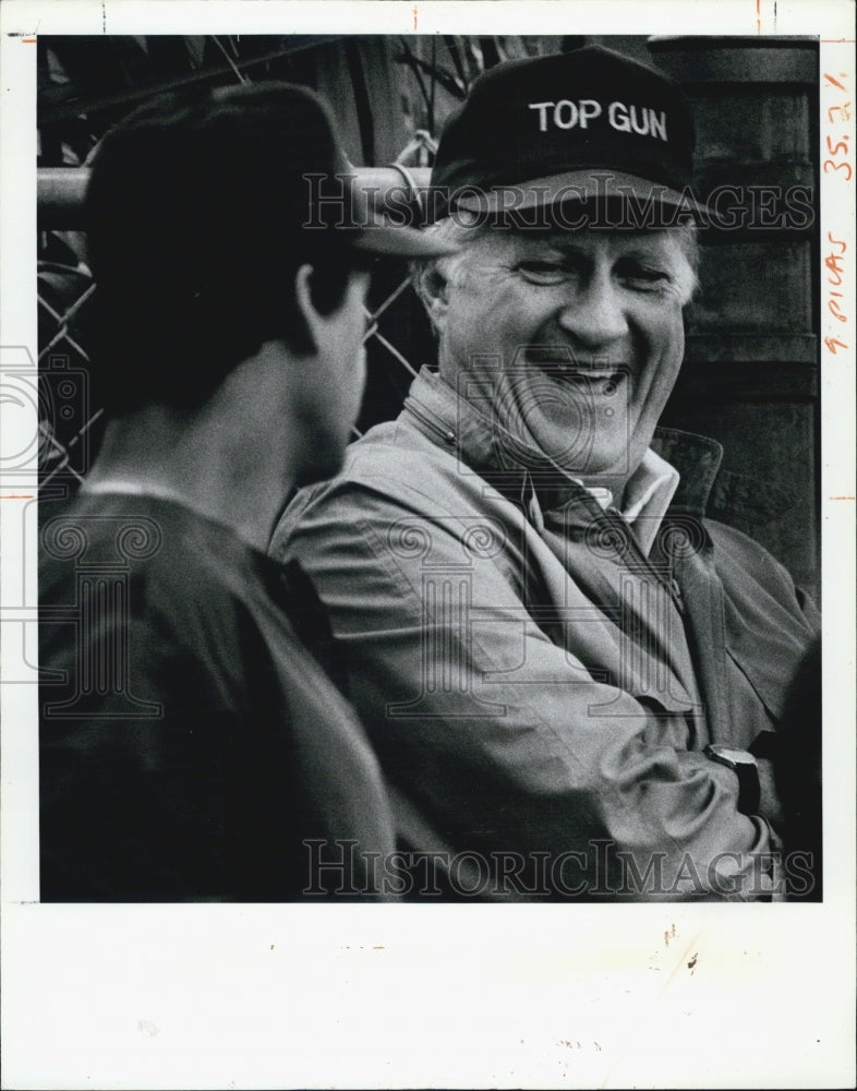 1988 Press Photo New York Yankees owner George Steinbrenner - Historic Images